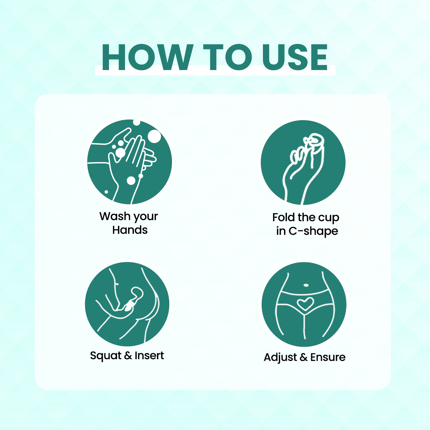 Floren Reusable Menstrual Cup for Women with Pouch | FDA Approved, 100% Medical Grade Silicone, Ultra Soft, Odour and Rash Free, No Leakage, Protects Up to 8-10 Hours - Pack of 1