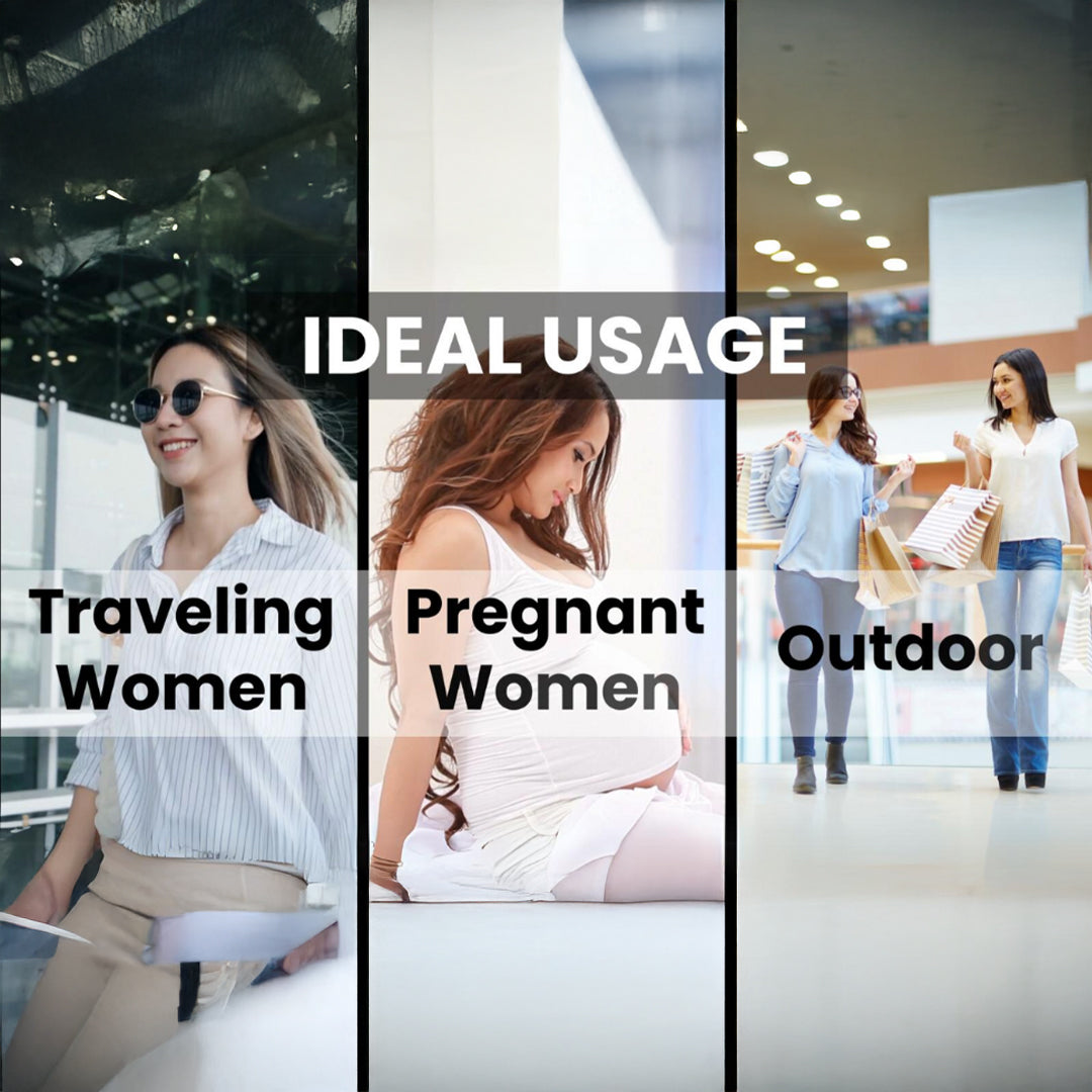 Floren Disposable Toilet Seat Covers | Pee Essential | 20 Sheets | Leak Free | Waterproof | Disposable | Travel Friendly | Biodegradable| Clean Sanitary Experience