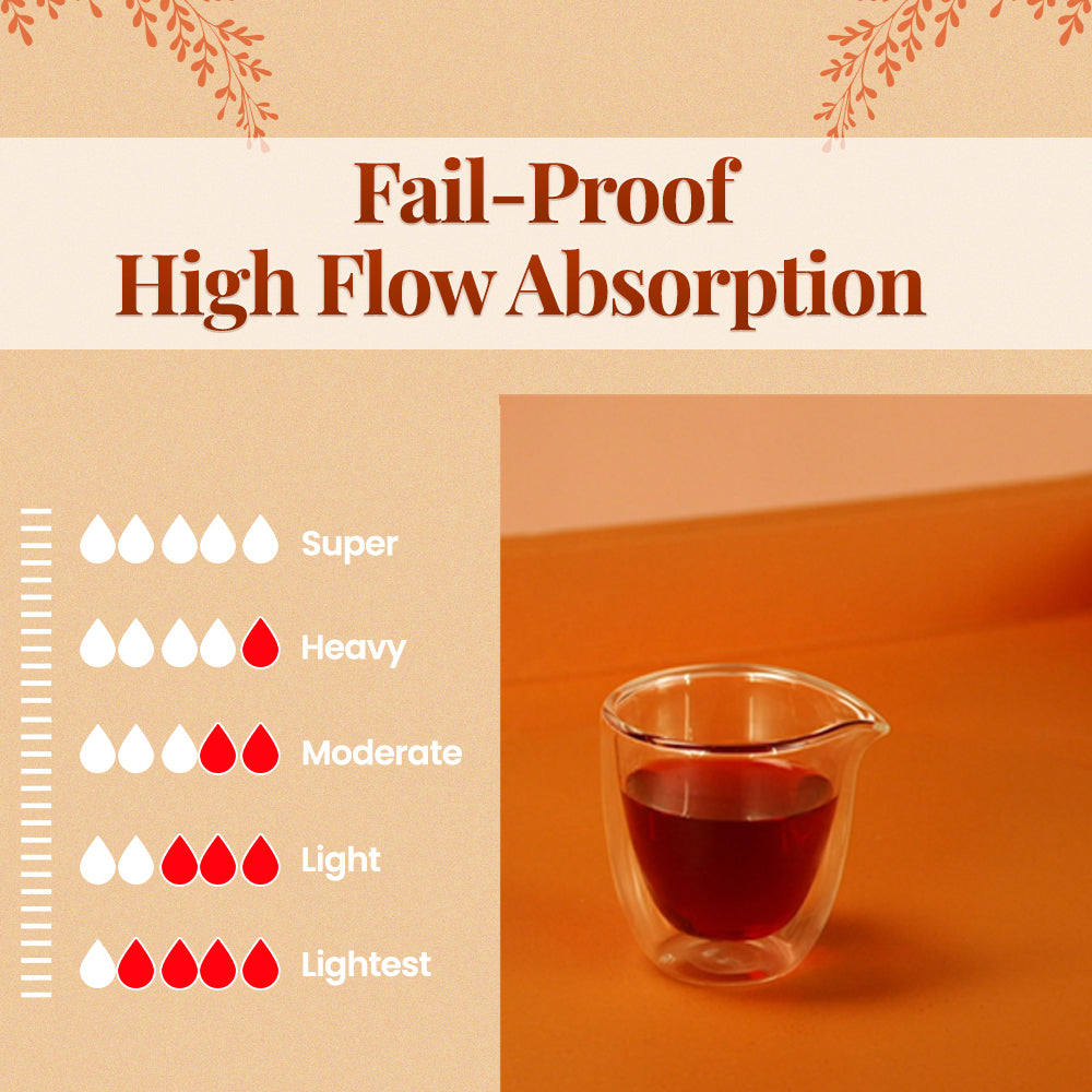 Floren Reusable Period Panty | Leakproof Period Panty | Wide coverage |Stain free period panty for women | No need for pads | Washable upto 60 times | (Black)