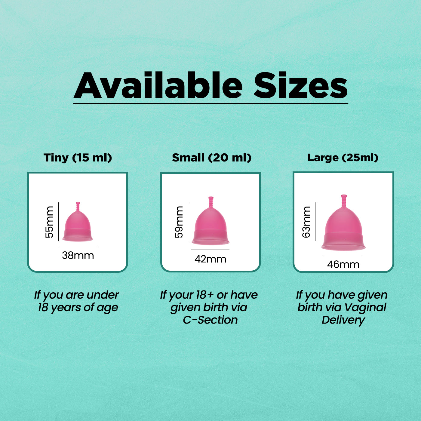 Floren Reusable Menstrual Cup for Women with Pouch | FDA Approved, 100% Medical Grade Silicone, Ultra Soft, Odour and Rash Free, No Leakage, Protects Up to 8-10 Hours - Pack of 1